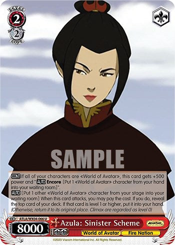 Azula: Sinister Scheme (ATLA/WX04-066 U) - Avatar: The Last Airbender