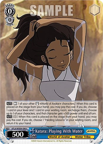 Katara: Playing With Water (ATLA/WX04-090 C) - Avatar: The Last Airbender