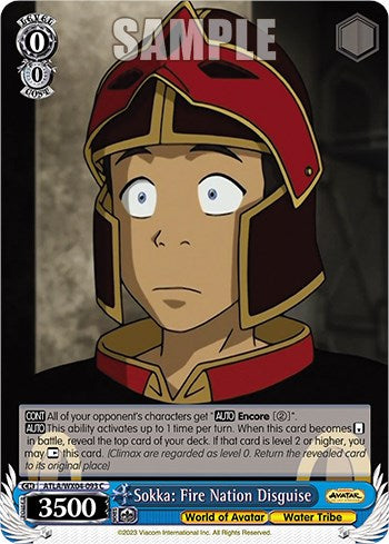 Sokka: Fire Nation Disguise (ATLA/WX04-093 C) - Avatar: The Last Airbender