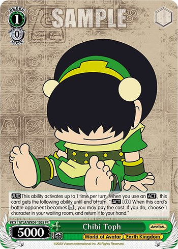 Chibi Toph (Foil) (ATLA/WX04-102S PR) - Avatar: The Last Airbender