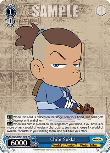 Chibi Sokka (Foil) (ATLA/WX04-104S PR) - Avatar: The Last Airbender