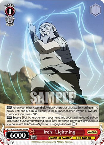 Iroh: Lightning (ATLA/WX04-108 PR) - Avatar: The Last Airbender