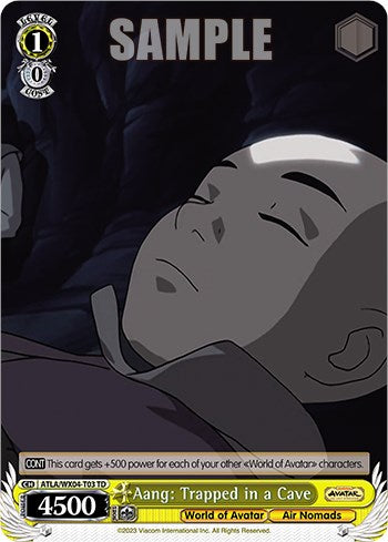 Aang: Trapped in a Cave (ATLA/WX04-T03 TD) - Avatar: The Last Airbender