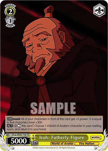 Iroh: Fatherly Figure (ATLA/WX04-T06 TD) - Avatar: The Last Airbender