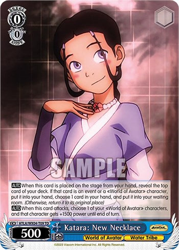 Katara: New Necklace (ATLA/WX04-T09 TD) - Avatar: The Last Airbender