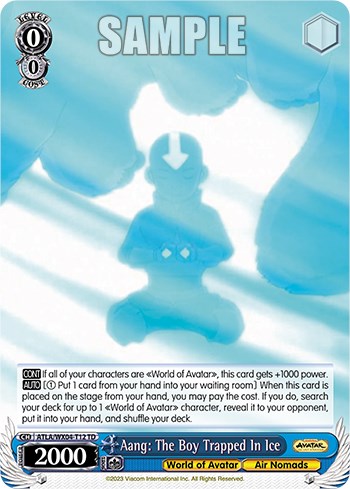 Aang: The Boy Trapped In Ice (ATLA/WX04-T12 TD) - Avatar: The Last Airbender