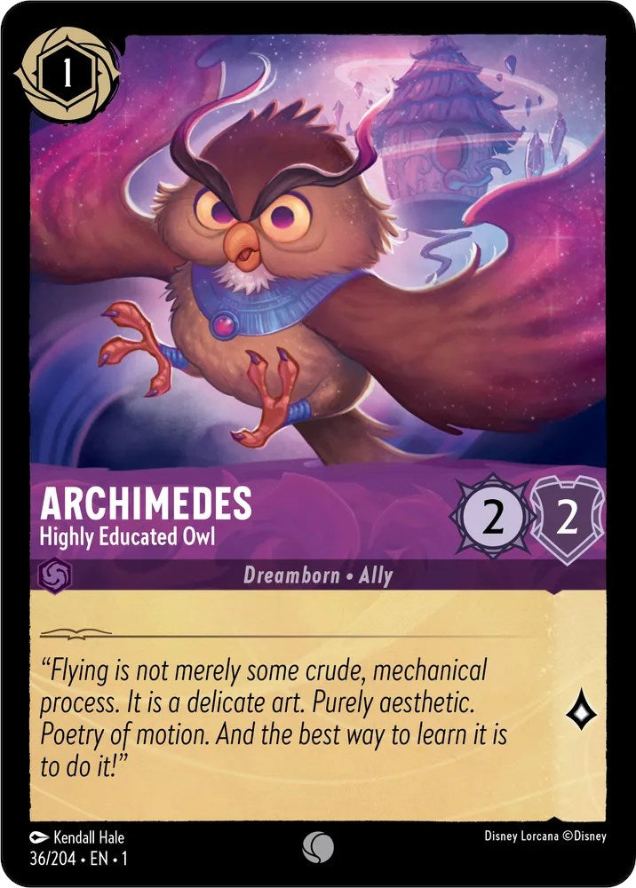 Archimedes - Highly Educated Owl (36/204) - The First Chapter Main image