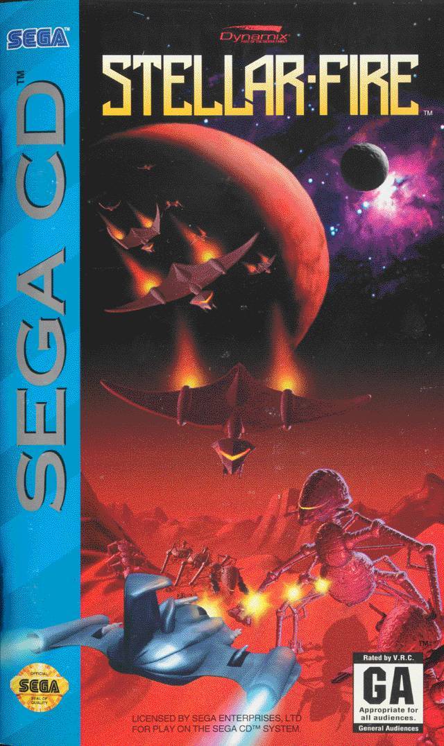 Stellar Fire (Sega CD) Main image