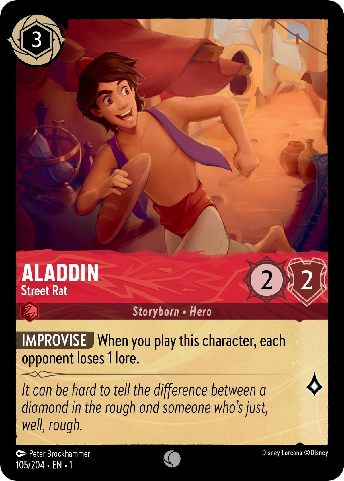 Aladdin - Street Rat (105/204) - The First Chapter Main image