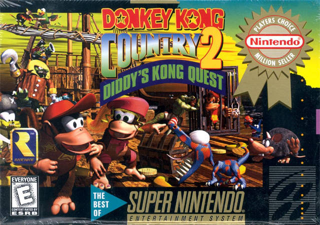 Donkey Kong Country 2: Diddy Kong's Quest (Player's Choice) (Super Nintendo) Main image
