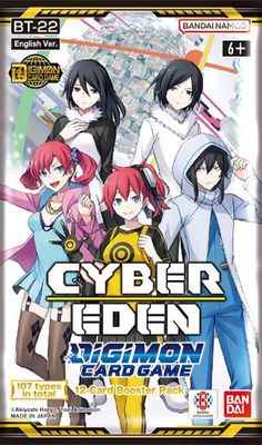 Digimon Trading Card Game: Cyber Eden Booster Pack (1 Booster Pack) Main image