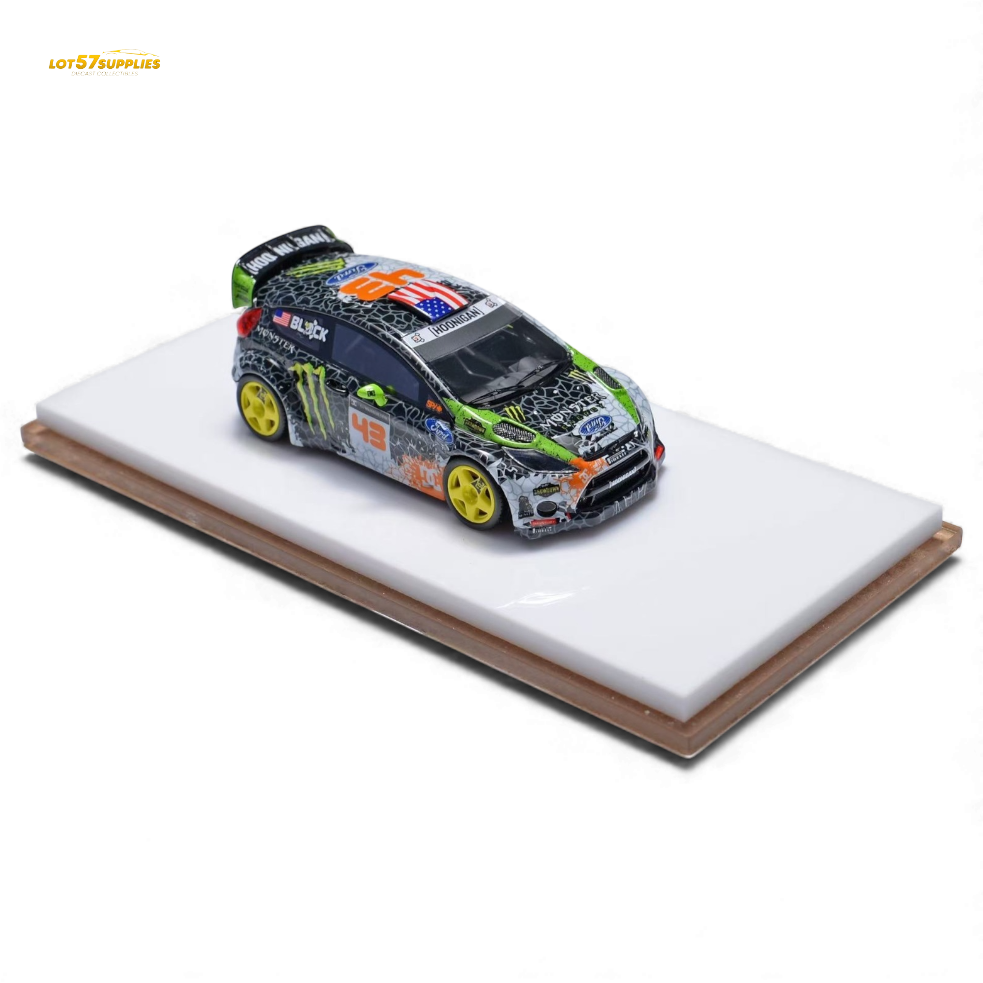 (Pre-Order) Minicraftsman Ken Block Ford Fiesta Gymkhana Livery 1:64