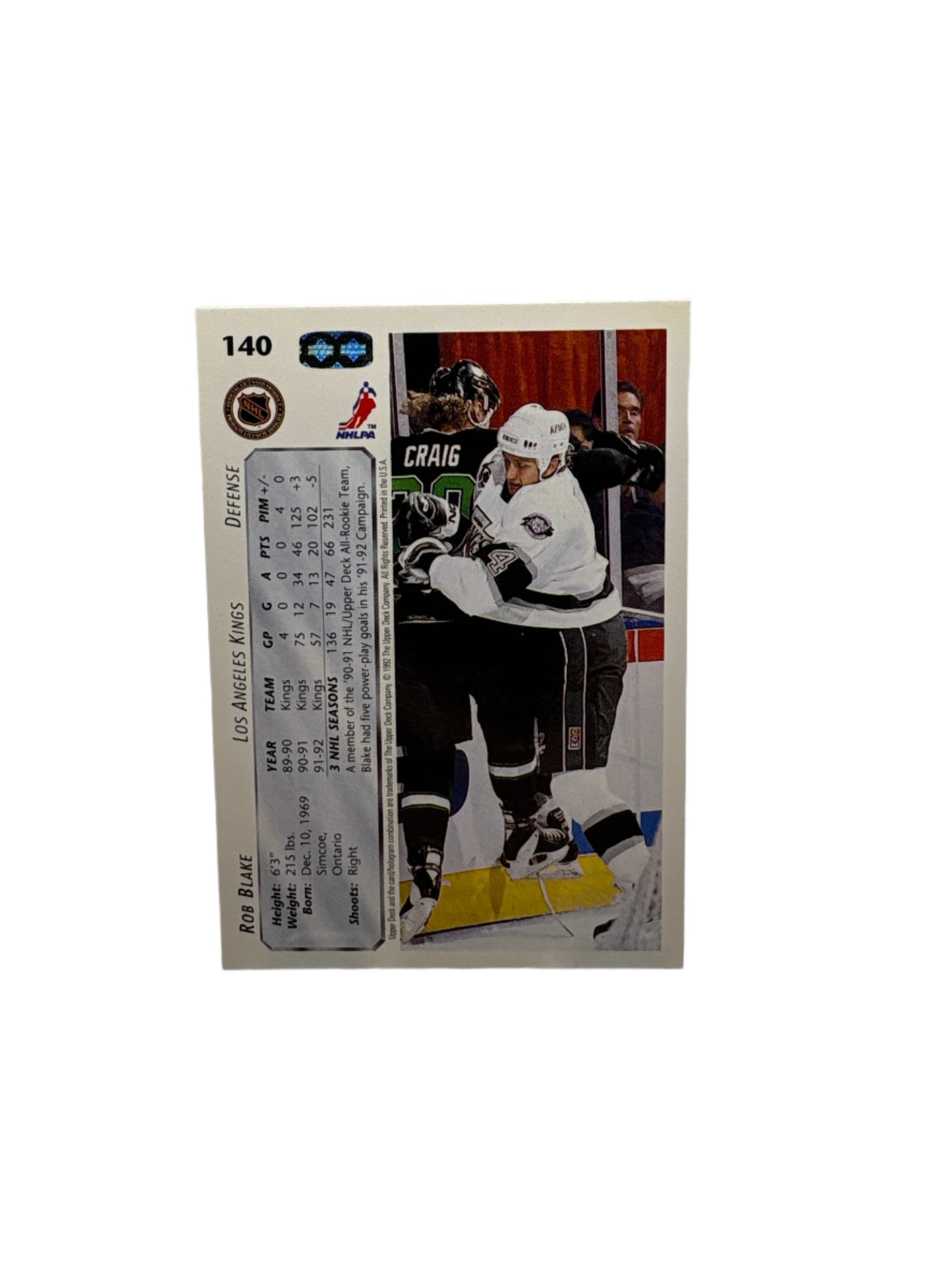 Upper Deck Rob Blake