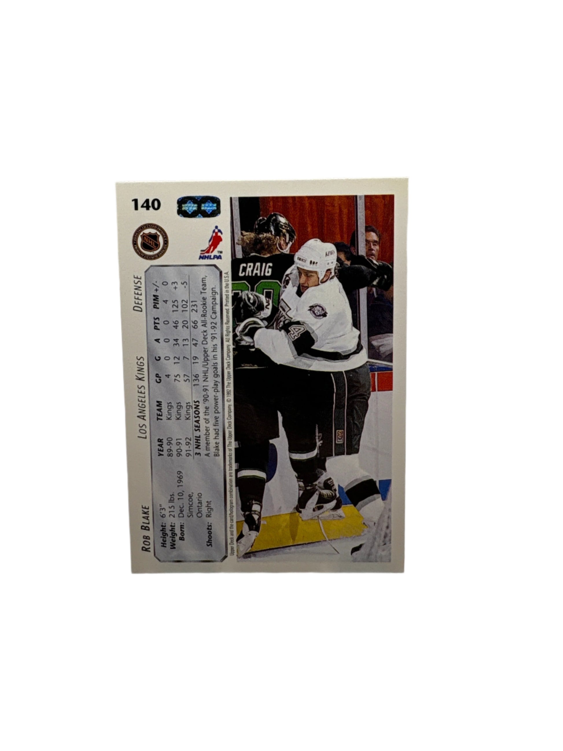 Upper Deck Rob Blake
