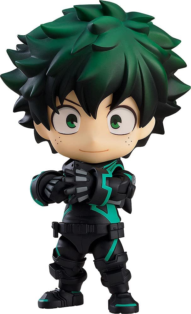 My Hero Academia The Movie: World Heroes' Mission Nendoroid 1691 Izuku Midoriya: Stealth Suit Ver. Figure - Collectors World Toys Hover Image