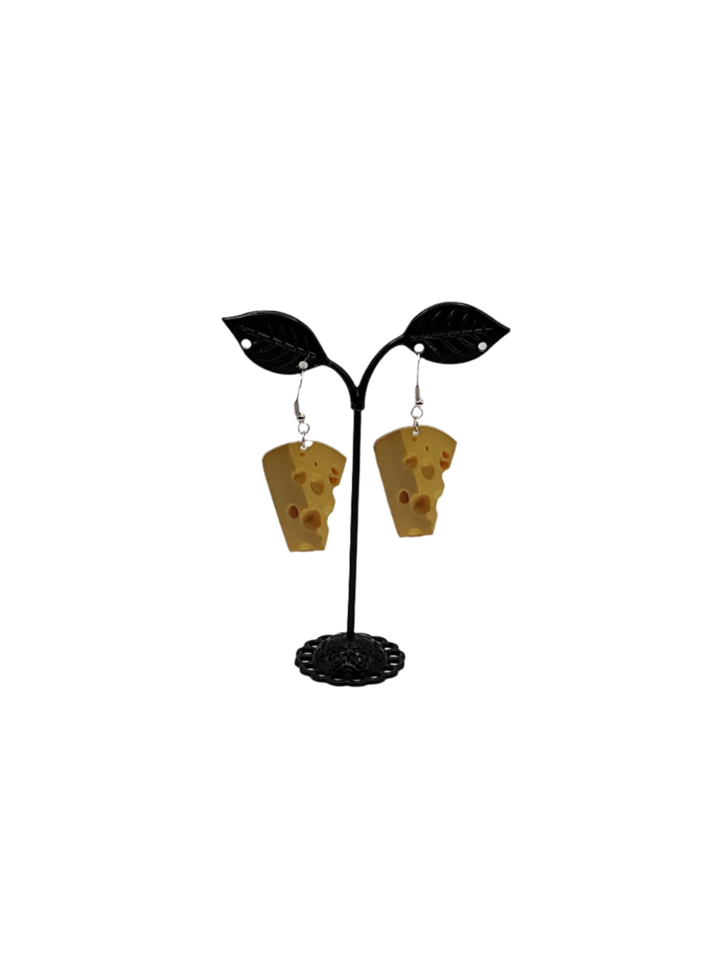 Chunks of Swiss Cheese Earrings