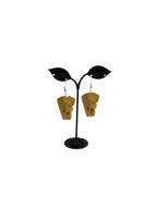 Chunks of Swiss Cheese Earrings