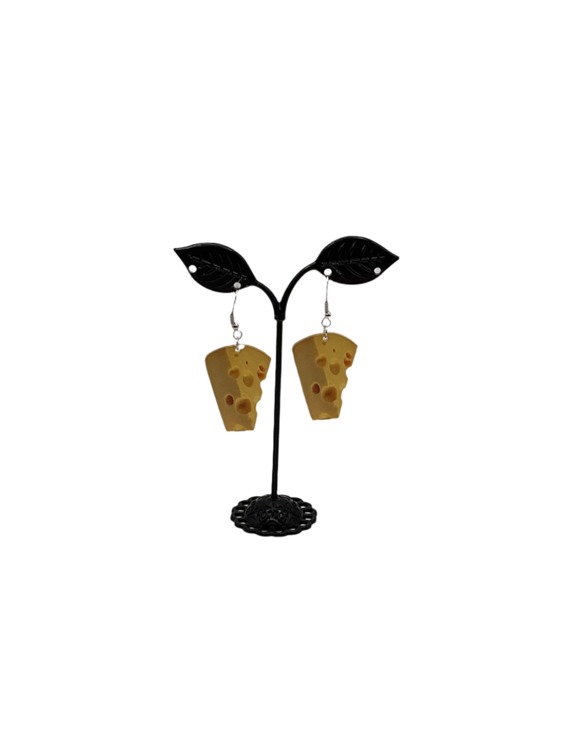 Chunks of Swiss Cheese Earrings