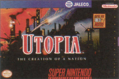 Utopia The Creation of a Nation (Super Nintendo) Main image