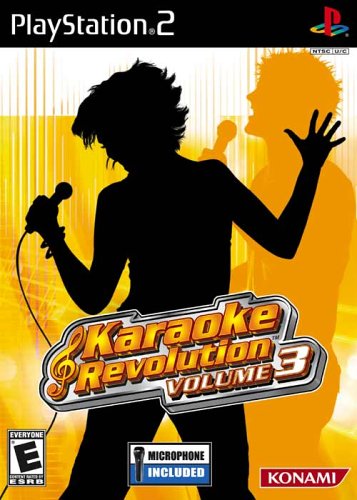 Karaoke Revolution 3 with Microphone (Playstation 2) Main image