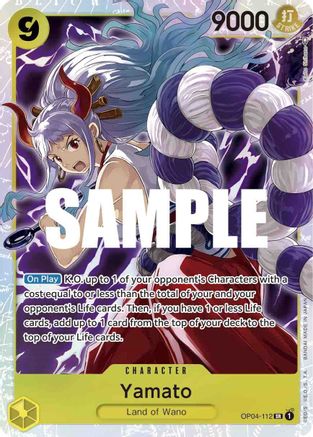 Yamato (OP04-112) - Kingdoms of Intrigue Foil Main image