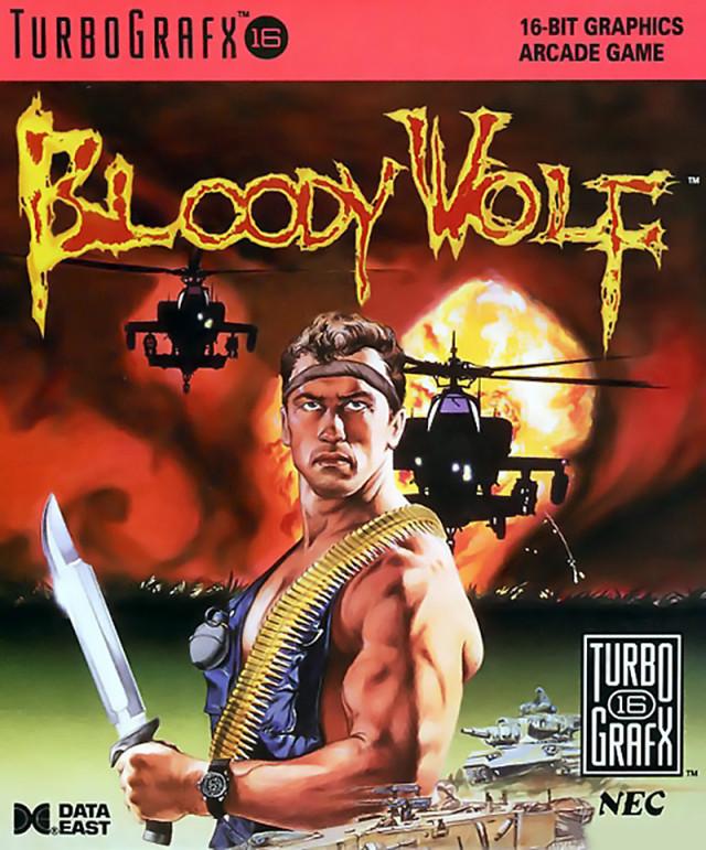 Bloody Wolf (TurboGrafx-16) Main image