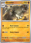 Graveler 075/165 - SV Scarlet & Violet 151 Reverse Holofoil