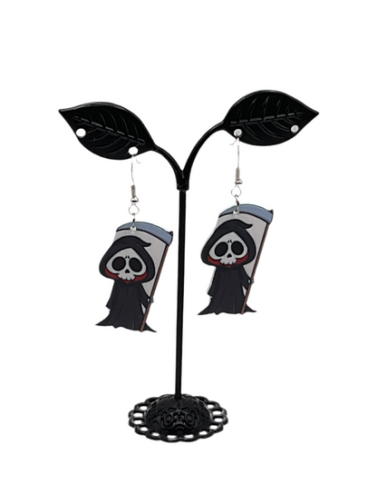 Baby Grim Reaper Earrings
