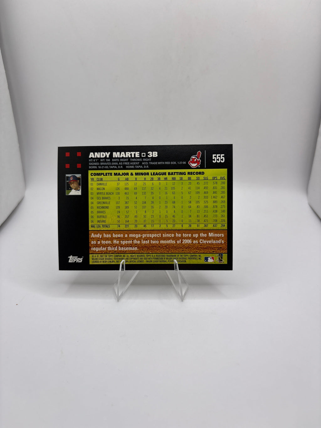 Topps Andy Marte
