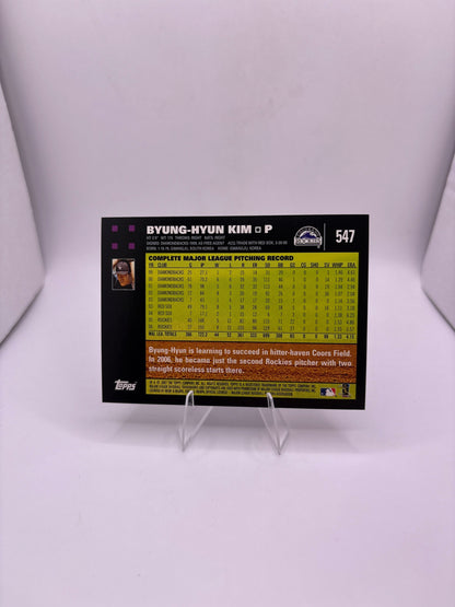 Topps Byung-Hyun Kim