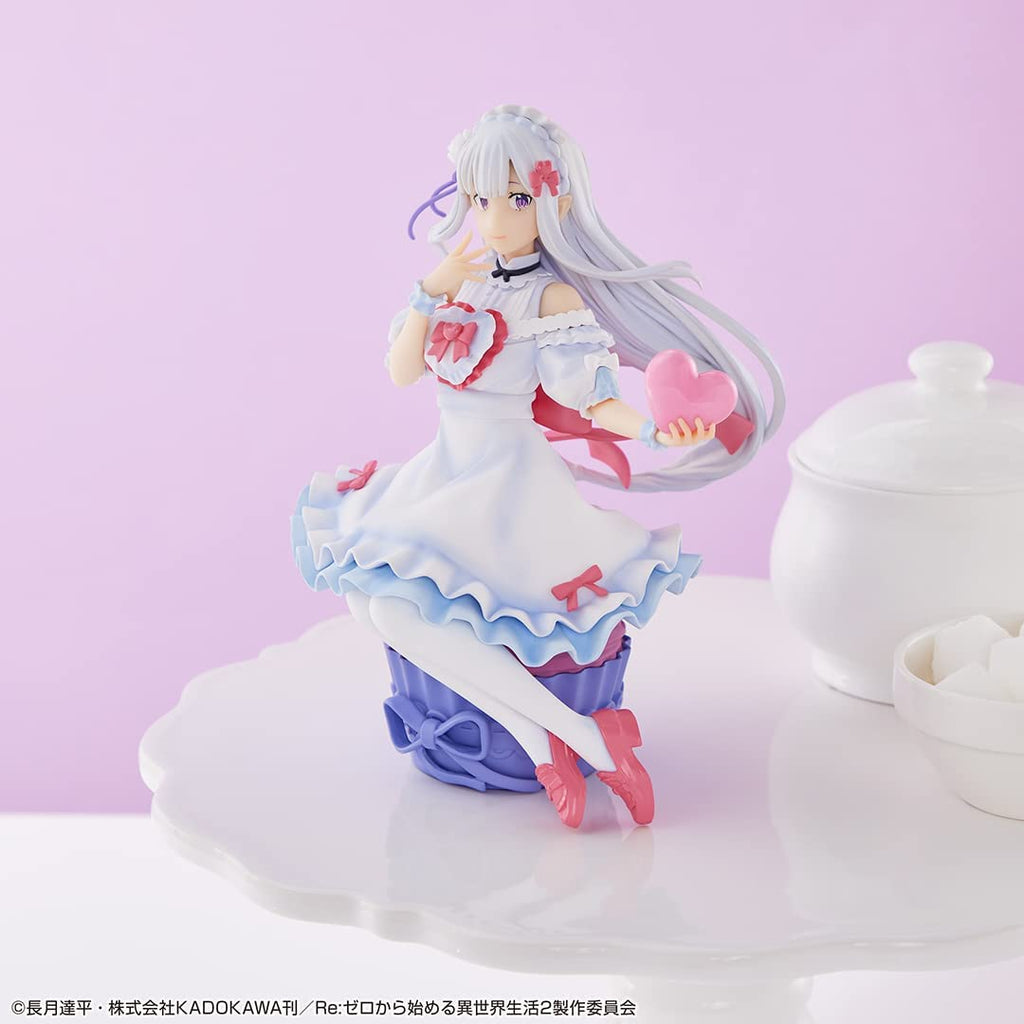 Ichibansho - Re:Zero - Starting Life in Another World - Emilia (Sweet Happy Life!), Bandai Spirits Ichibansho Figure - Collectors World Toys