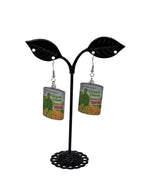 Green Giant Corn Earrings