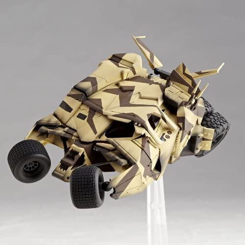 Kaiyodo Sci-Fi Revoltech #047: Batmobile Camouflage Tumbler Vehicle Figure Secondary image
