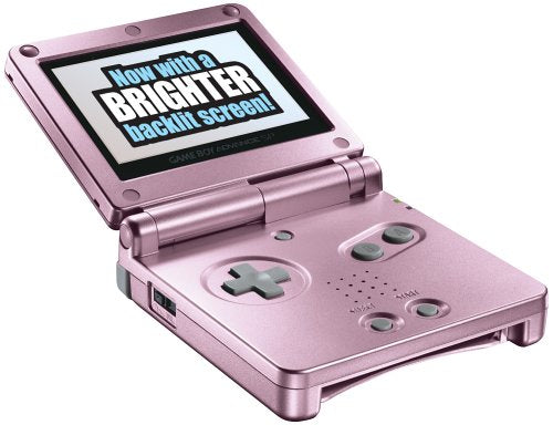 Pink Gameboy Advanced SP (Gameboy Advance) Main image