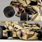 Kaiyodo Sci-Fi Revoltech #047: Batmobile Camouflage Tumbler Vehicle Figure - Collectors World Toys