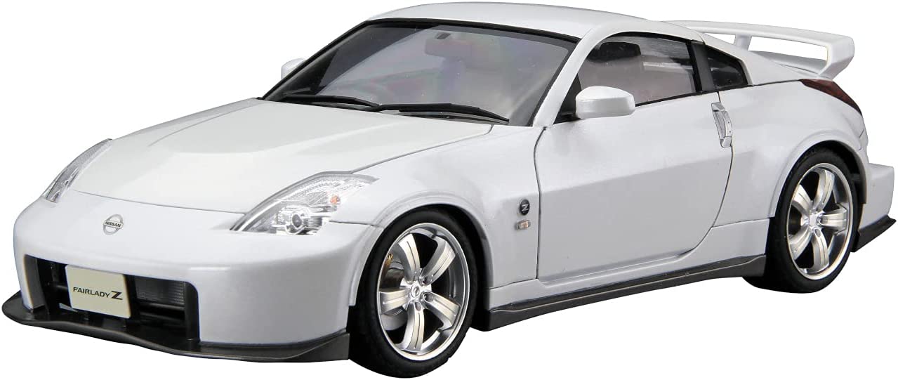 Aoshima 1/24 Scale Kit 58480 The Model Car 069 Nissan Z33 Fairlady Z Version Nismo 2007 Model Kit Main image