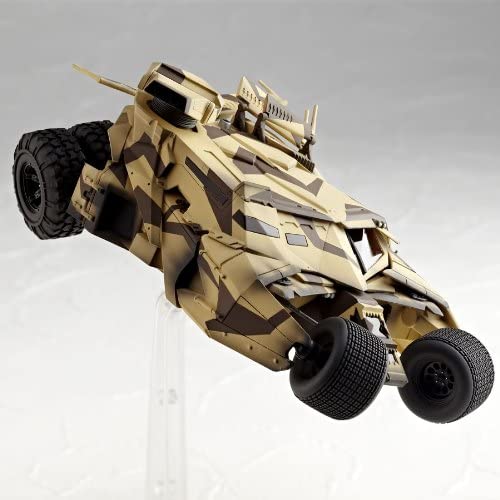 Kaiyodo Sci-Fi Revoltech #047: Batmobile Camouflage Tumbler Vehicle Figure - Collectors World Toys