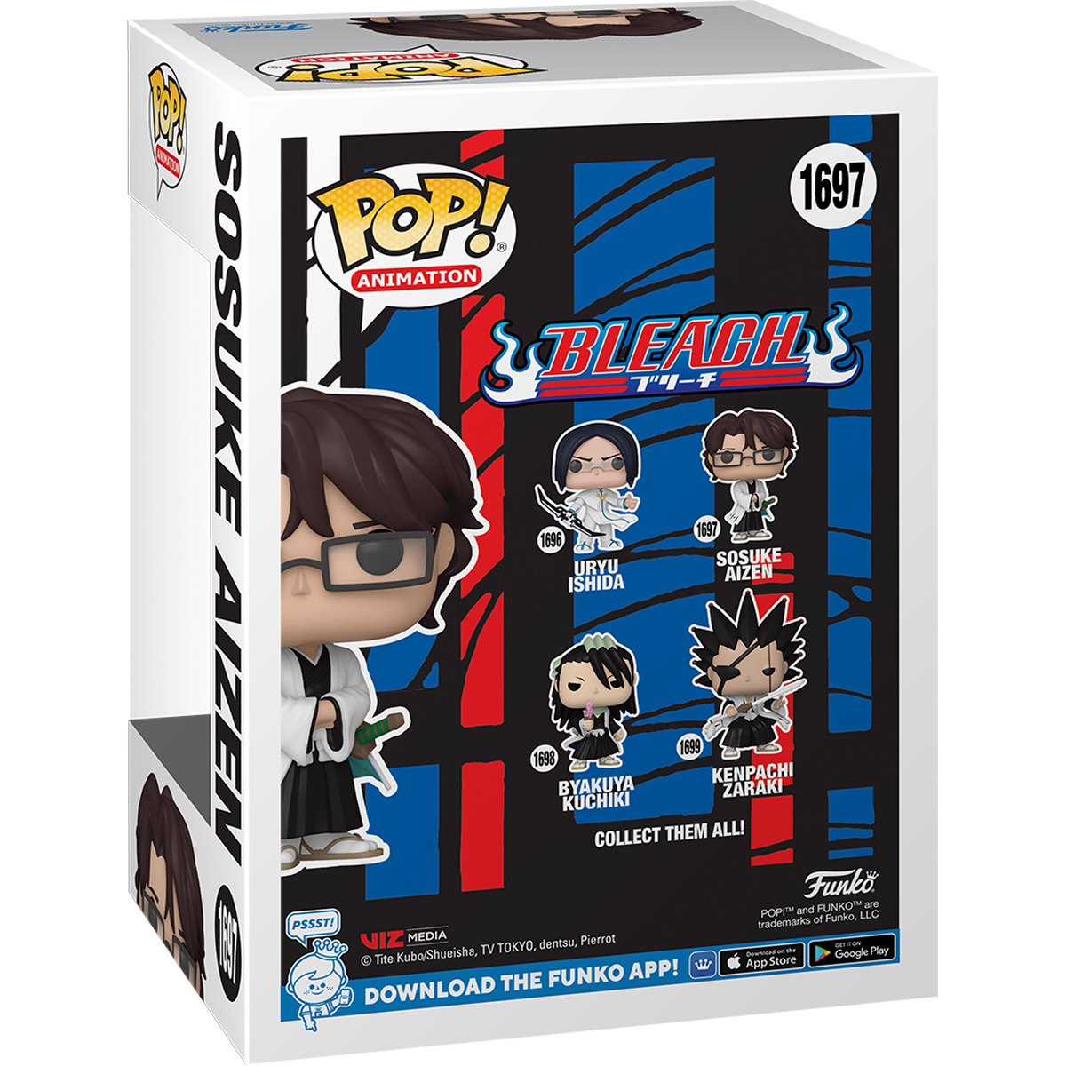 Bleach Sosuke Aizen Funko Pop! Vinyl Figure #1697 - Collectors World Toys