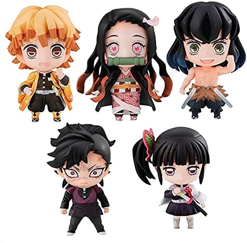 Megahouse Demon Slayer Kimetsu No Yaiba Tanjiro and Friends Mascot Set Complete Figure Main image