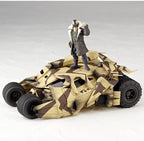 Kaiyodo Sci-Fi Revoltech #047: Batmobile Camouflage Tumbler Vehicle Figure - Collectors World Toys