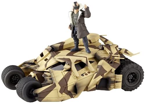 Kaiyodo Sci-Fi Revoltech #047: Batmobile Camouflage Tumbler Vehicle Figure - Collectors World Toys Main image