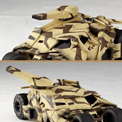 Kaiyodo Sci-Fi Revoltech #047: Batmobile Camouflage Tumbler Vehicle Figure - Collectors World Toys