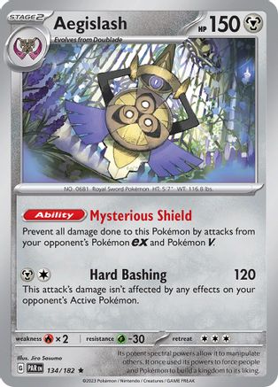 Aegislash 134/182 - SV04 Paradox Rift Holofoil Main image