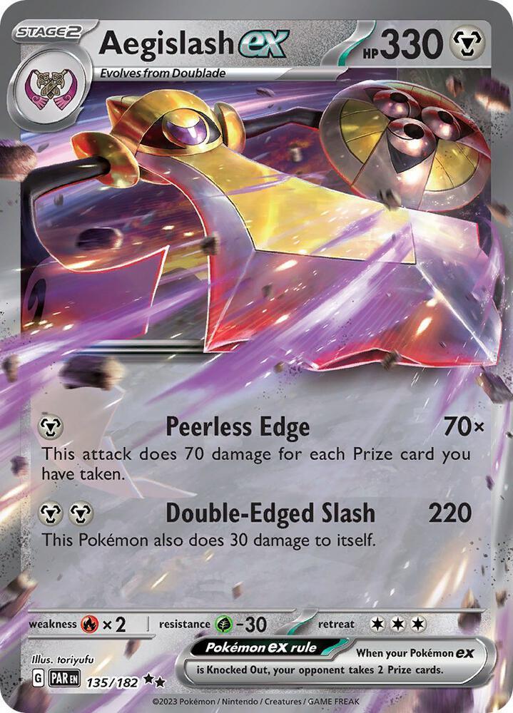 Aegislash ex (135/182) [Scarlet & Violet: Paradox Rift] Main image