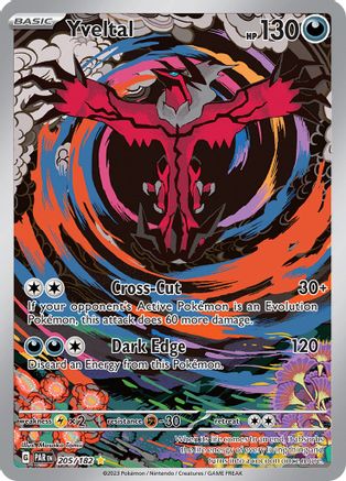 Yveltal 205/182 - SV04 Paradox Rift Holofoil Main image