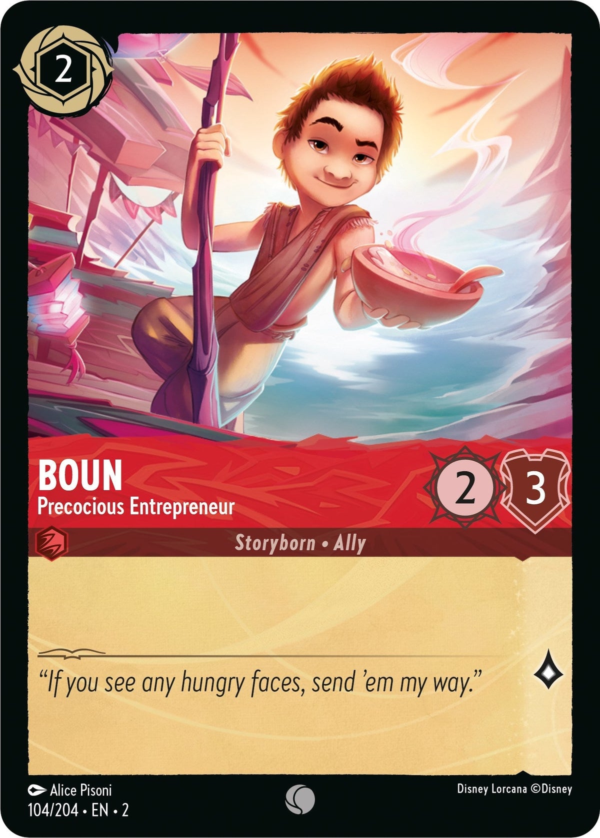 Boun - Precocious Entrepreneur (104/204) - Rise of the Floodborn Cold Foil Main image