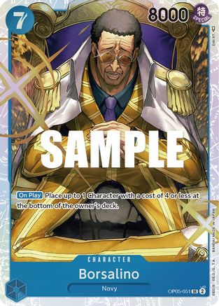 Borsalino (OP05-051) - Awakening of the New Era Foil Main image