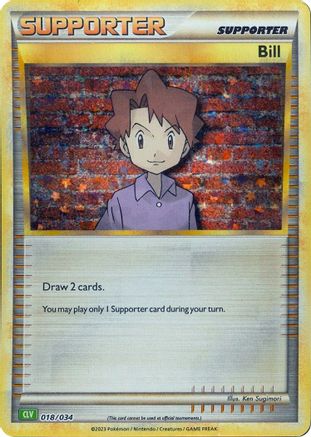Bill (CLV) 018/034 - Trading Card Game Classic Holofoil Main image