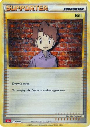 Bill (CLC) 018/034 - Trading Card Game Classic Holofoil Main image