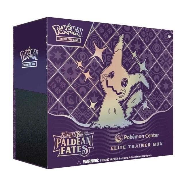 Scarlet & Violet: Paldean Fates - Elite Trainer Box (Pokemon Center Exclusive) Main image
